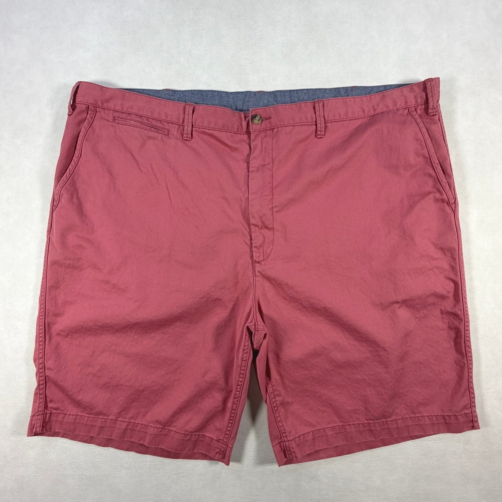 Polo Ralph Lauren Mens 50B Classic Fit Chino Shorts Cotton Twill Coral Pony Logo